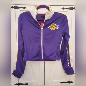 NBA Los Angeles Lakers Purple Jacket - Size Small NWT